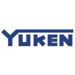 Sitric Logo Yuken - niebieskie na białym tle
