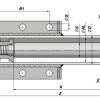 Siłownik stabilizatora hydraulicznego Contarini HMS, kluczowy komponent hydrauliki siłowej dla zapewnienia stabilności maszyn.